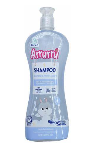 Shampoo Arrurru Suavidad Y Humectación X 750 Ml