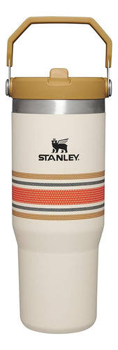 Botella Térmica Stanley Flip Straw 887 Ml Outdoor Premium Color Cream Mesh
