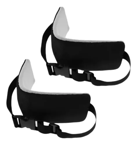Almohada De Almohada De 2x Cuello Soporte Para La Negro