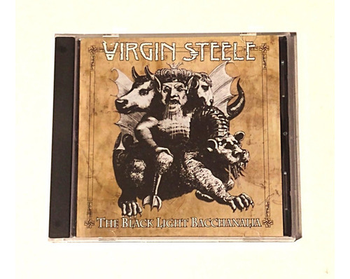 Virgin Steele - The Black Light Bacchanalia - Cd Importado 