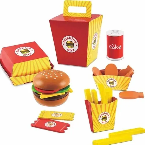 Comida de madera juguete outlet