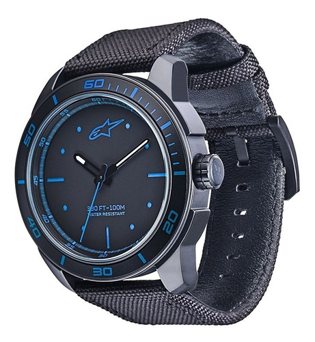 Reloj Tech Watch Alpinestars 3hands (correa De Nylon)