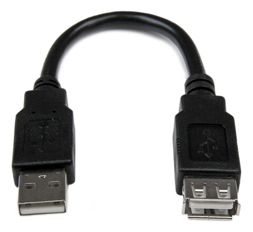 Cable Startech 15cm Extensión Usb 2.0 - Macho A Hembra Usb-a