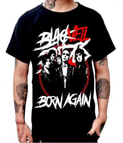 Playera Black Veil Brides Band Born Again