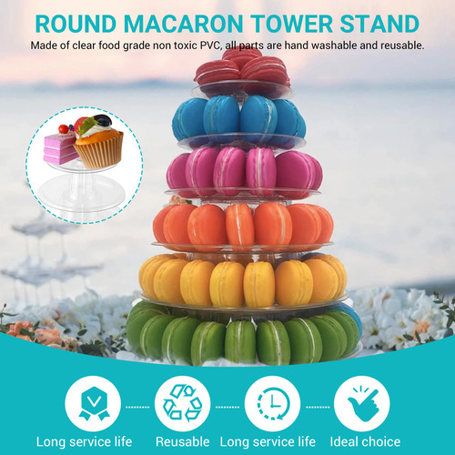 Expositor De Macarrones Con Forma De Torre De 10 Niveles, Re