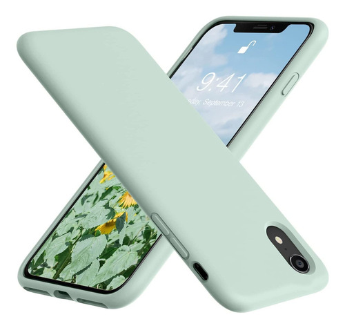 Funda Protectora Vooii Para iPhone XR (verde Menta)