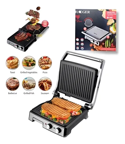comprar Grill Electrico Panini Asador Parrillera Multifuncional 