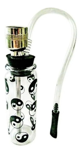 Imagen 5 de 6 de Bong Pipa De Agua En Vidrio 11cm Mini Narguile