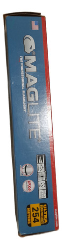 Linterna Maglite Halogena 3 Elementos D Original Blanco Plateado