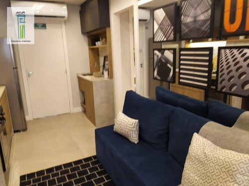 Imagem 2 de 8 de Apartamento Com 1 Dormitório À Venda, 26 M² Por R$ 219.000,00 - Barra Funda - São Paulo/sp - Ap1716