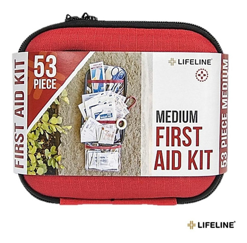 Botiquín Primeros Auxilios Outdoor 53 Piezas Lifeline