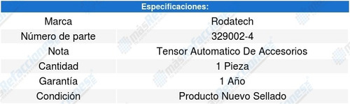 Tensor Accesorios Gmc Yukon 6.3l V8 07 A 08 Rodatech 5661742