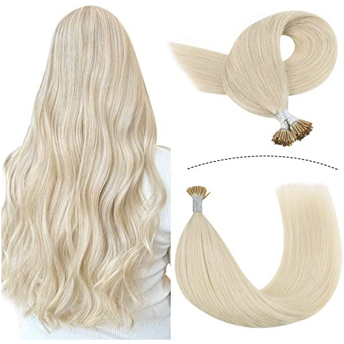 Jovensee I Tip Hair Extensions Human Hair Rubia Wzlk4