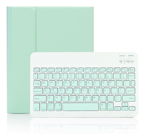 Funda Con Teclado Bluetooth For iPad Mini 4/5 7,9 Pulgadas