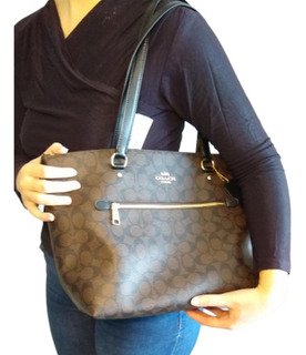 coach bolsa fake vs real