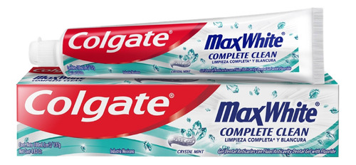 Colgate Max White Complete Clean 219grs/160ml Suchinasa