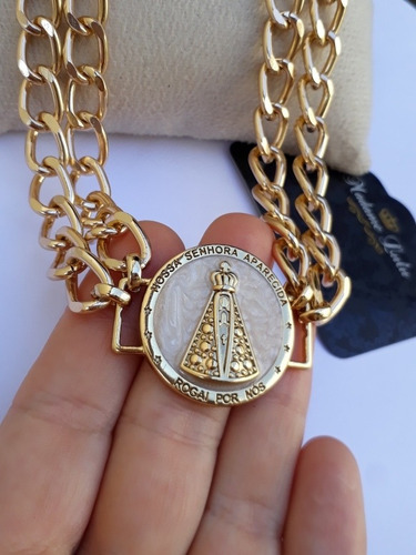 Imagem 4 de 10 de Conjunto Colar E Pulseira Pingente Estrela Coração Corrente