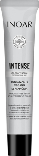  Tonalizante Sem Amônia Inoar Intense 50g Tom 6/7 Louro Marrom Escuro Chocolate