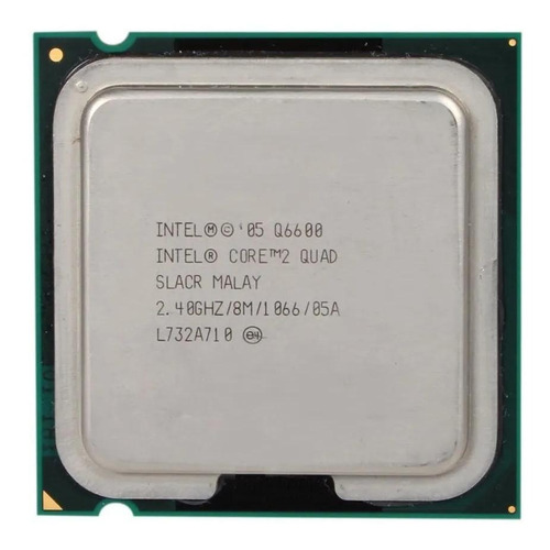Refrein lening vat Processador Intel Core 2 Quad Q6600 BX80562Q6600 de 4 núcleos e 2.4GHz de  frequência | MercadoLivre