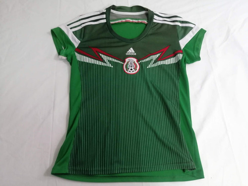 Jersey Dama Seleccion Mexico Talla L Futbol Fashions Brasil