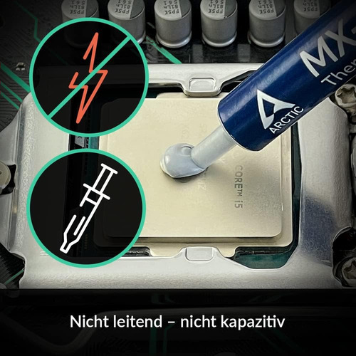 Pack 2und Pasta Térmica 8gr Arctic Mx-4 Cpu Gpu Pc Ps4 Xbox
