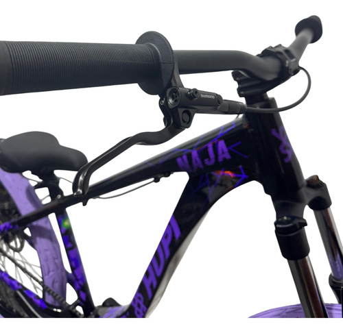Hupi Naja Roxo Com Branco Para Grau