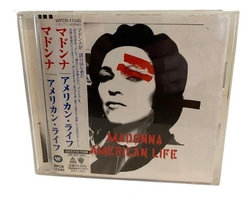 Madonna  American Life Cd Jap Obi Sado