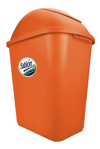 2 Pack Cesto Jumbo 26 L Sin Asas C/tapa Balancín En Colores