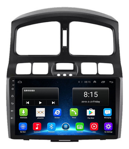 Autoradio Android Hyundai Santa Fe 2000-2006 +cámara Gratis