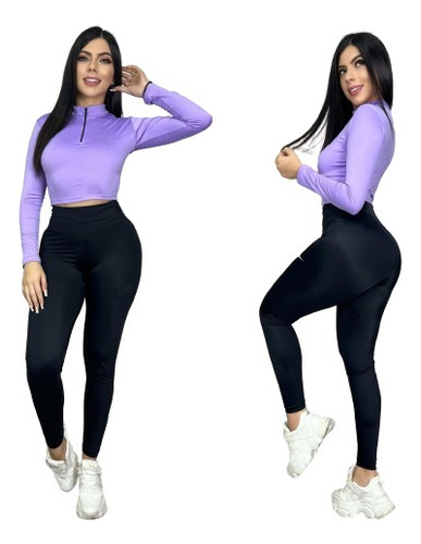 Conjunto Deportivo Para Mujer Full Calidad Chaqueta Licrada