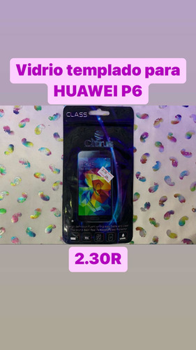 2.30 Protector De Pantalla Para Huawei P6 Vidrio Templado