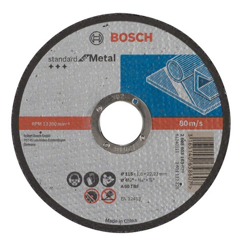 Bosch Gws 700 127v 710w Cor azul esmeril