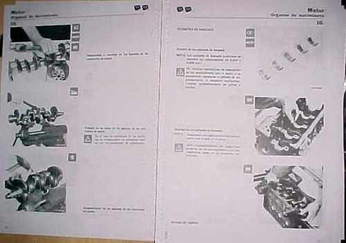 Manual Reparaciones Motor Fiat Tipo 1.4 & 1.6 Uno Regatta (Usado)
