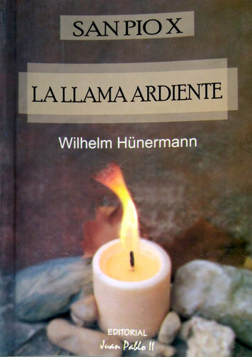 La Llama Ardiente - Vida De San Pío X, De Wilhelm Hunermann. Editorial Jpii En Español