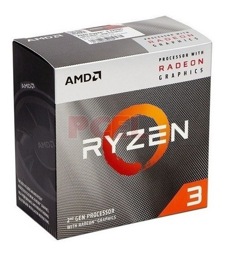 Imagen 3 de 4 de Procesador Amd Ryzen 3 3200g Con Radeon Vega 8 Graficos