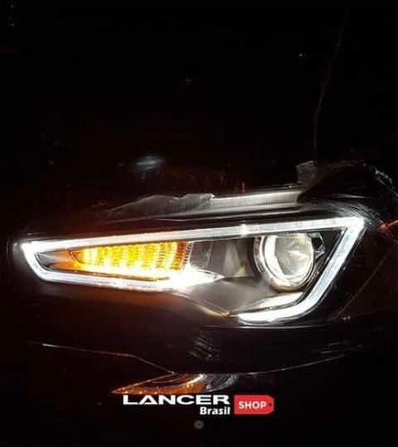 Farol Vland Drl Led Mitsubishi Lancer, Evolution X, Ralliart