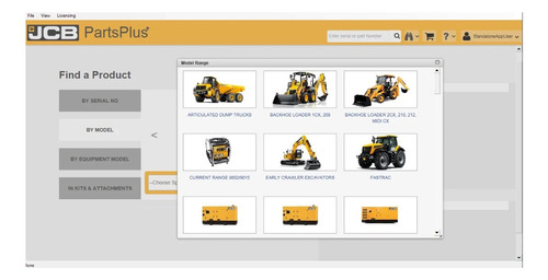 Catálogo Peças/serviços Jcb Parts Plus Completo