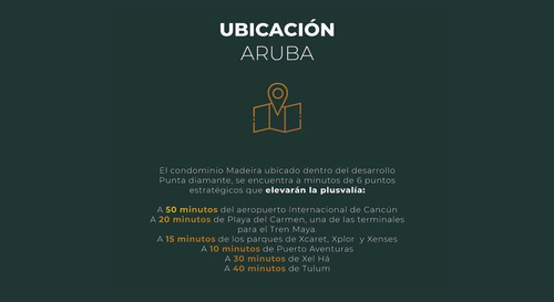 Terreno De Inversión, Riviera Maya Condominio Aruba