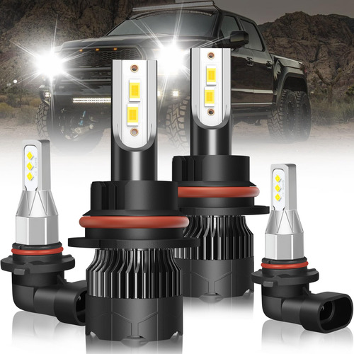 Para Ford Super Duty Bombilla Led Faro Delantero Haz Alto