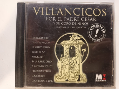 Villancicos Por El Padre Cesar Y Su Coro De Niños Cd (usado)