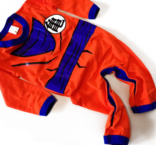 Disfraz Goku Niño Nene Pijama Entero Unisex Drago Bal Premiu