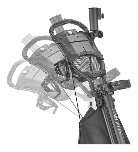 Imagen 3 de 9 de Kaddygolf Carro Manual Golf Caddytek Ez - 3 Ruedas