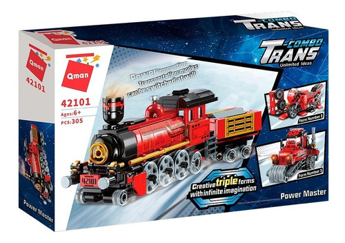 Tren Power Master 3 En 1 Se Convierte En Tractor Y Moto