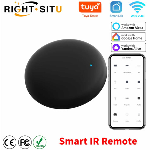 Control Remoto Ir Inteligente Wifi Infrarrojo Alexa Echo Dot