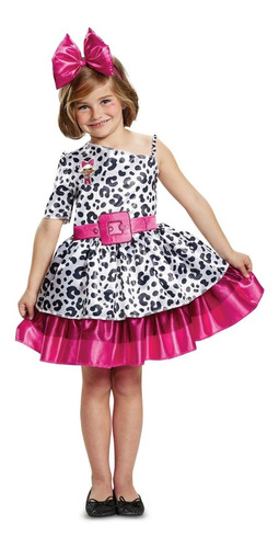 Disfraz Para Niña Talla Medium Diva L.o.l Classic,