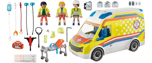 Playmobil 71202 Ambulancia Con Luz Y Sonido