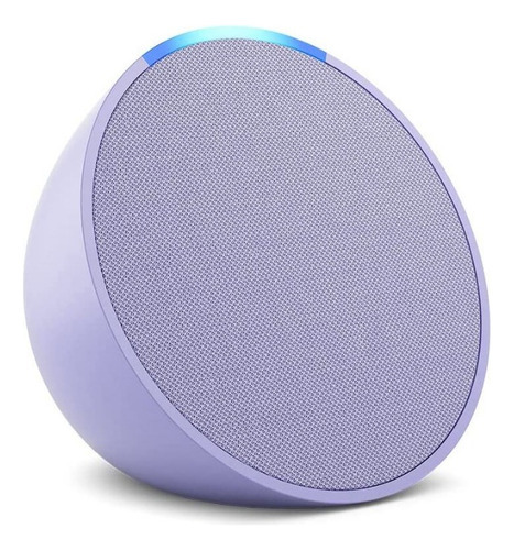 Parlante Amazon Echo Pop Con Asistente Virtual Alexa Color Lavanda