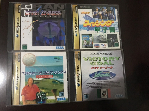 Lote Contendo 15 Jogos De Sega Saturn Japonês - V155