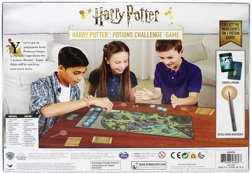 Harry Potter Juego De Pociones Juego De Mesa Spin