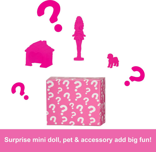 Barbie Mini Barbieland Juegos De Casas De Muñecas, Mini Drea